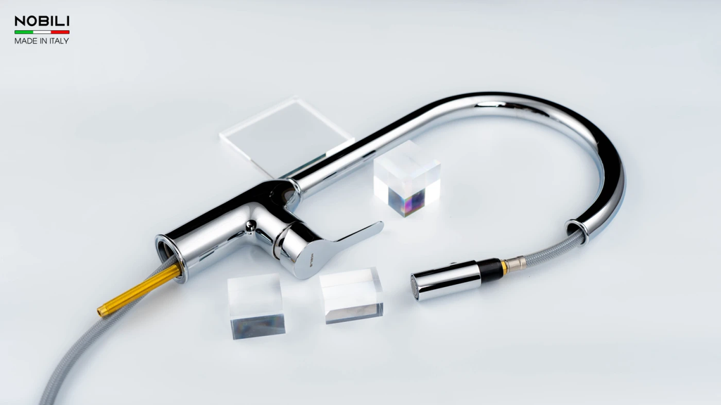 Vòi rửa chén Nobili RING NB131L nóng lạnh