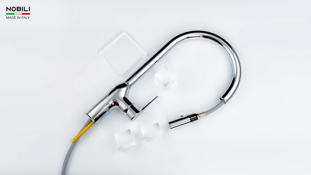 Vòi rửa chén Nobili RING NB131L nóng lạnh