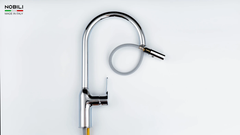 Vòi rửa chén Nobili RING NB131L nóng lạnh
