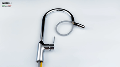 Vòi rửa chén Nobili RING NB131L nóng lạnh