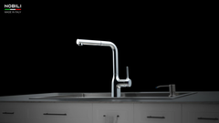 Vòi rửa chén Nobili MANIA NB215T nóng lạnh