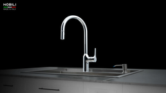 Vòi rửa chén Nobili RING NB131L nóng lạnh