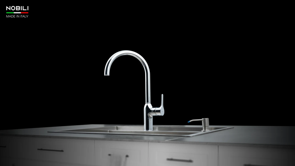 Vòi rửa chén Nobili RING NB132 nóng lạnh