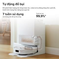 Robot hút bụi lau nhà Roborock QRevo C Pro màu trắng