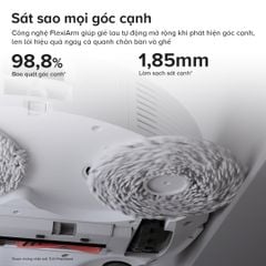 Robot hút bụi lau nhà Roborock QRevo C Pro màu trắng