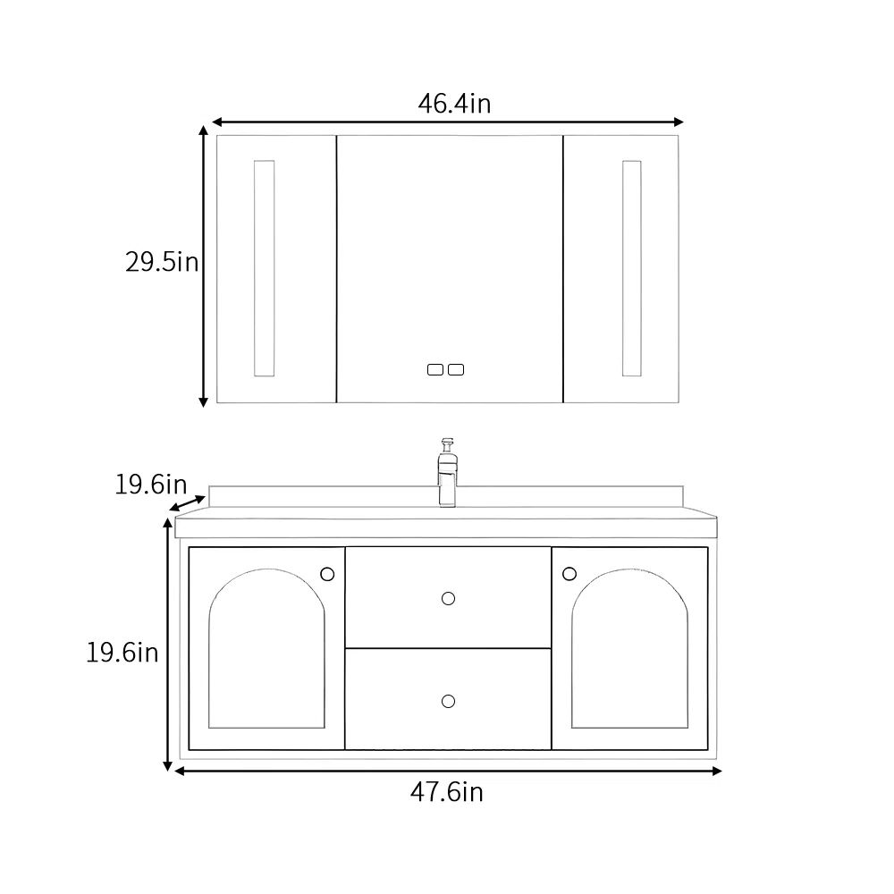 Tủ lavabo Yoshimoto W113475314
