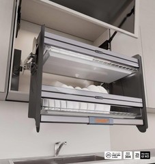 Giá bát đĩa nâng hạ Garis GL06.90AT