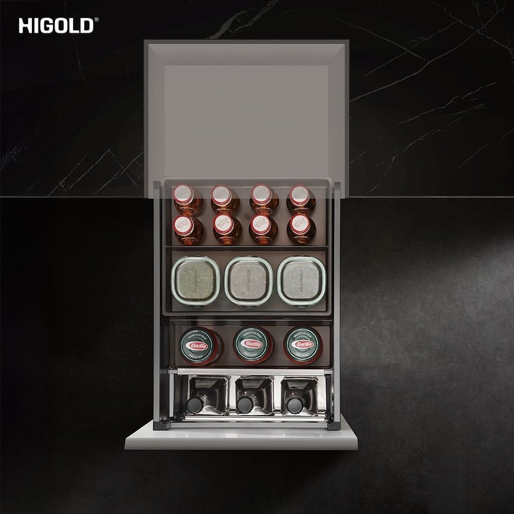 Kệ đựng gia vị Higold 306271 nhôm xingfa