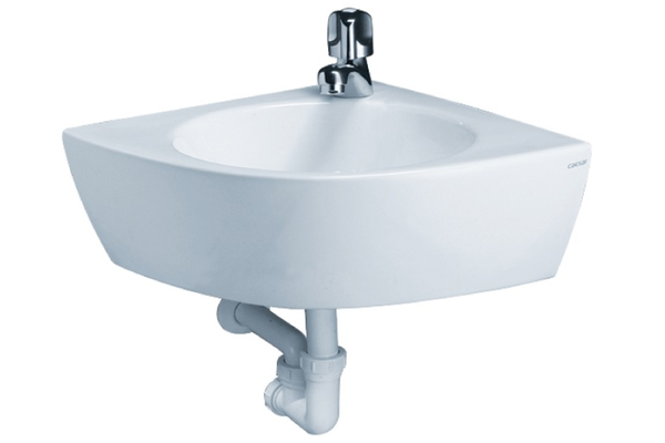 Chậu lavabo Caesar L2014 treo tường