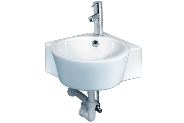 Chậu lavabo Caesar LF5238 treo tường