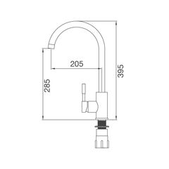 Vòi rửa chén Malloca K569-C ECO