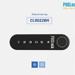 Khóa tủ vân tay PHGlock CL9022-BH