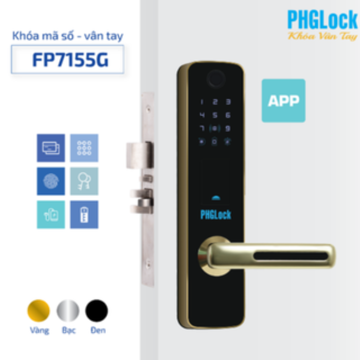 Khóa vân tay PHGlock FP7155G - R App
