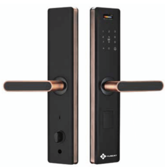 Khóa vân tay Hubert HB CG60 Gold Luxury App wifi