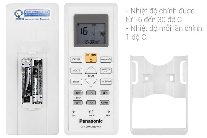 Máy lạnh Panasonic CU/CS-N12WKH-8M 1 chiều Inverter 12.000 BTU 1.5HP