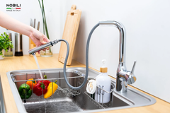 Vòi rửa chén Nobili MANIA NB215T nóng lạnh