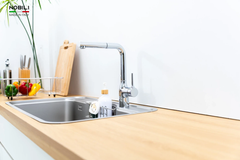 Vòi rửa chén Nobili MANIA NB215T nóng lạnh