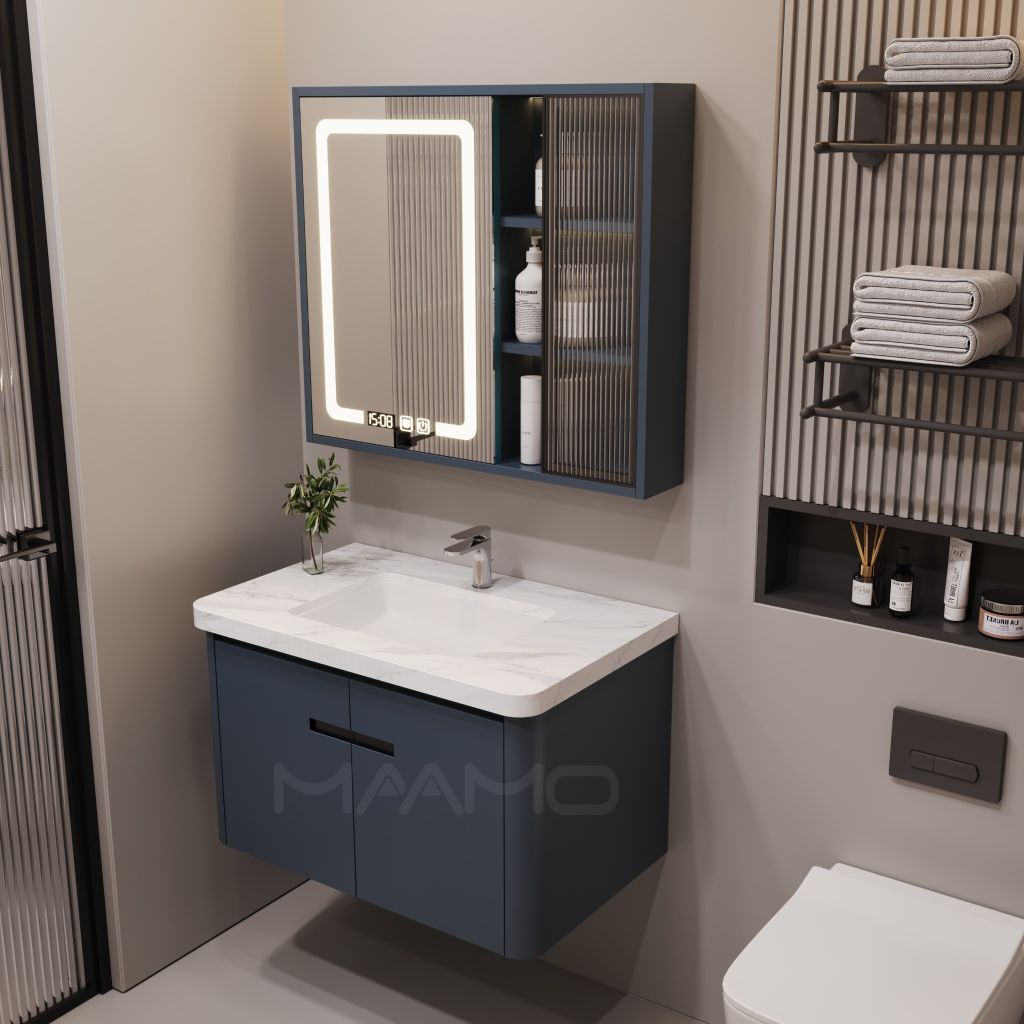 Tủ lavabo Maamo MF01-80 kính thông minh
