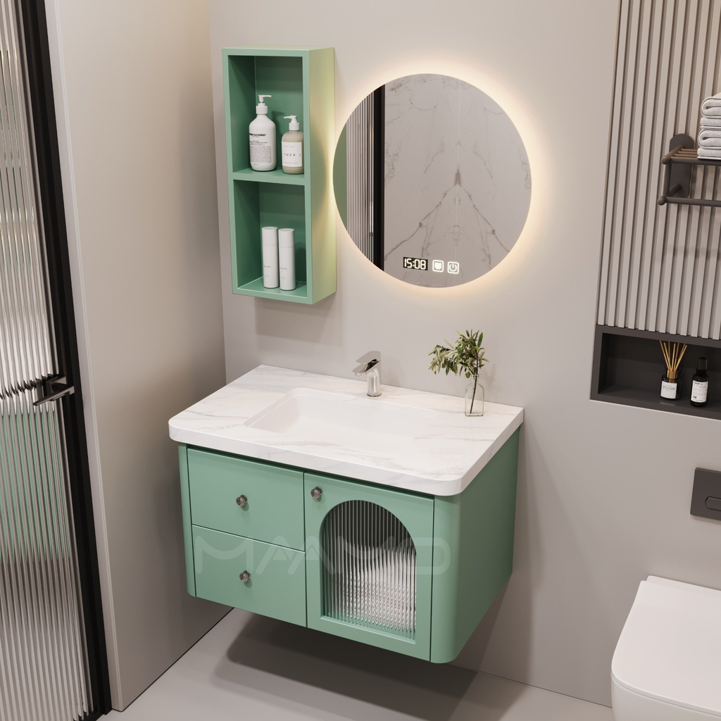 Tủ lavabo Maamo MFT07-100 kính thông minh