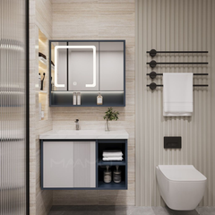 Tủ lavabo Maamo MF08-100 kính thông minh