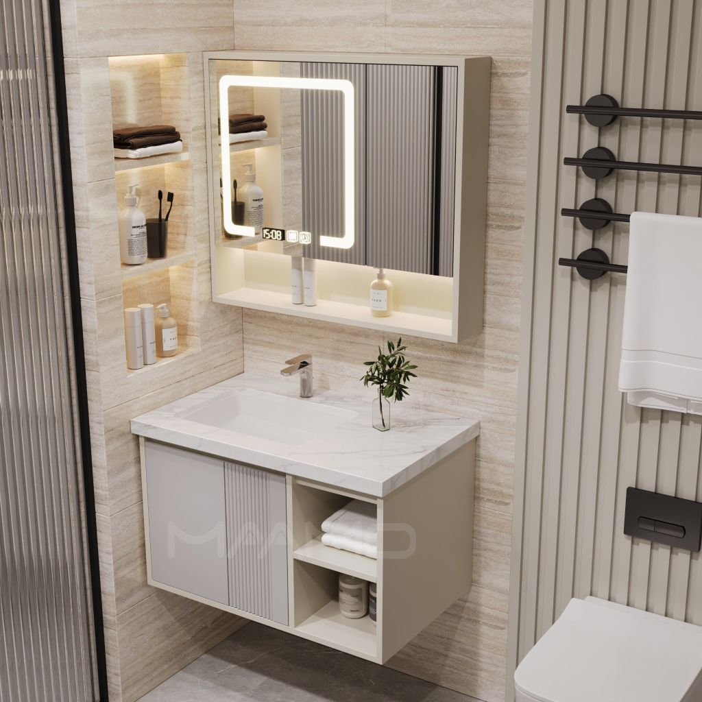Tủ lavabo Maamo MF08-80 kính thông minh