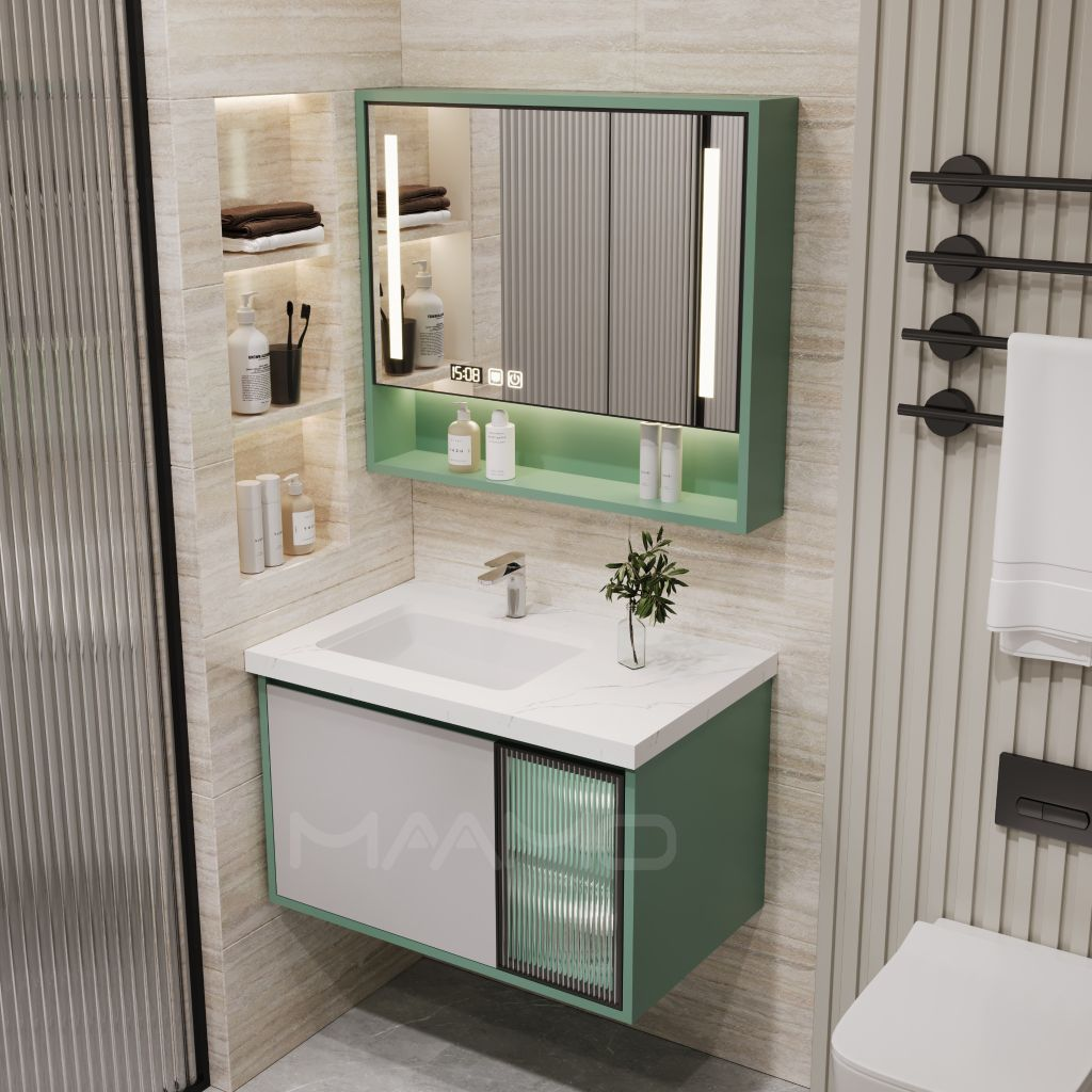 Tủ lavabo Maamo MFT09-100 kính thông minh