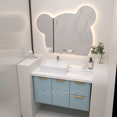 Tủ lavabo Maamo MFT14-90 kính thông minh