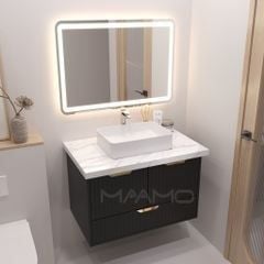 Tủ Lavabo MAAMO MFT22-80 Kính thông minh