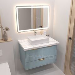 Tủ Lavabo MAAMO MFT22-80 Kính thông minh