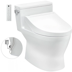 Bồn cầu một khối TOTO MS188VKW14XW_T53P100VR kết hợp nắp rửa điện tử WASHLET dòng C5
