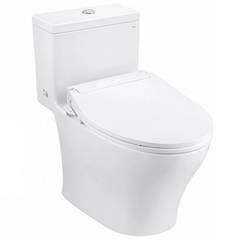 Bồn cầu một khối TOTO MS857DE6 kèm nắp rửa cơ Ecowasher TCW11S