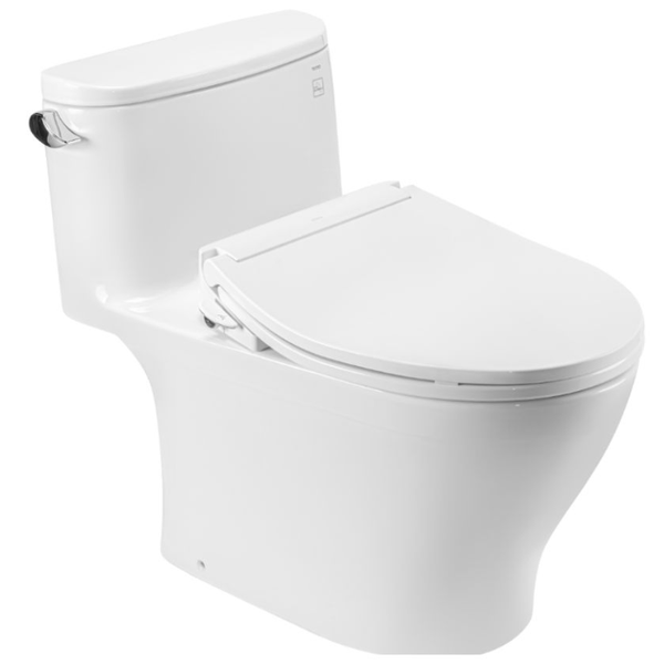 Bồn cầu một khối TOTO MS887RE6 kèm nắp rửa cơ Ecowasher TCW11S