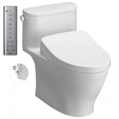 Bồn cầu một khối TOTO MS887RW11XW kèm nắp rửa điện tử WASHLET dòng S7 TCF4911Z
