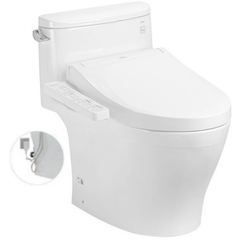 Bồn cầu một khối TOTO MS887RW16XW kèm nắp rửa điện tử WASHLET dòng C2 TCF23410AAA