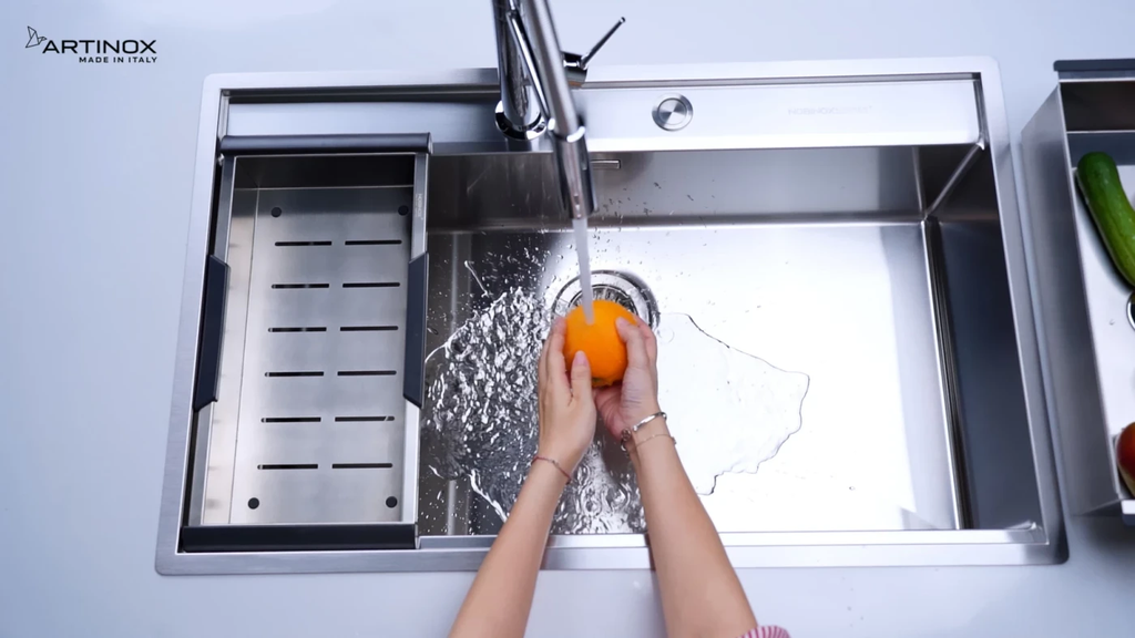 Chậu rửa chén Artinox NEWGO NA830 1 hộc