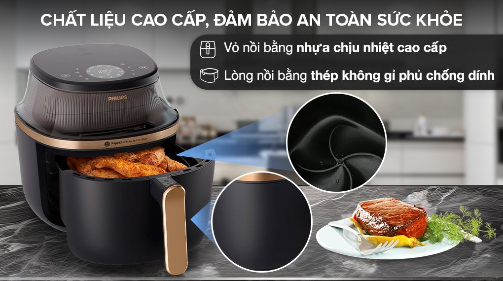 Nồi chiên không dầu Philips NA332/00