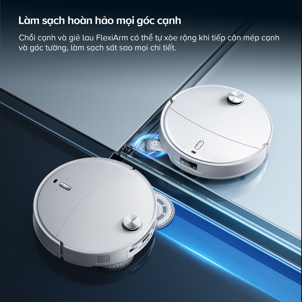 Robot hút bụi lau nhà Roborock QRevo Curv 2 Pro