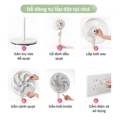 Quạt đối lưu Fujihome SF3001