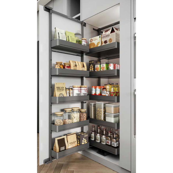 Tủ đồ khô Hafele Utensio cánh bản lề 450 mm 504.68.382