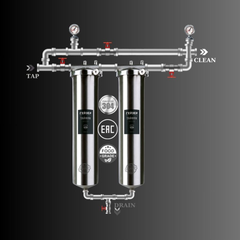 Hệ thống lọc tổng đầu nguồn Geyser Ecotar 2F