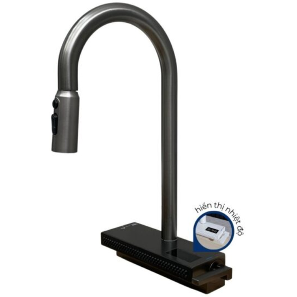 Vòi rửa chén Bossco BC-08X xám titan