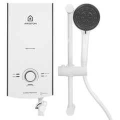 Máy Nước Nóng Ariston Aures Premium 4.5P Ivory Trực Tiếp Có Bơm 2.0 3195355