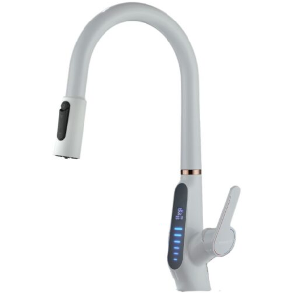 Vòi rửa chén Bossco BC-010T màu trắng