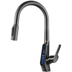 Vòi rửa chén Bossco BC-010X xám titan