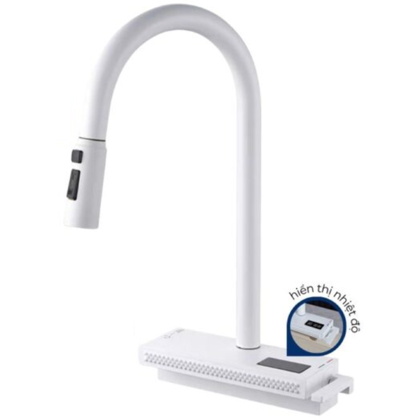 Vòi rửa chén Bossco BC-08T màu trắng
