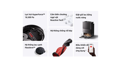 Robot hút bụi lau nhà Roborock QRevo C Pro màu đen