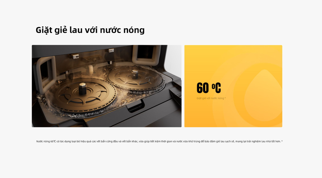 Robot hút bụi lau nhà Roborock QRevo C Pro màu đen