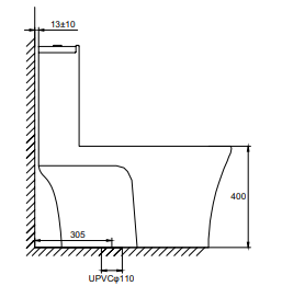 Bồn cầu Hafele 588.82.438