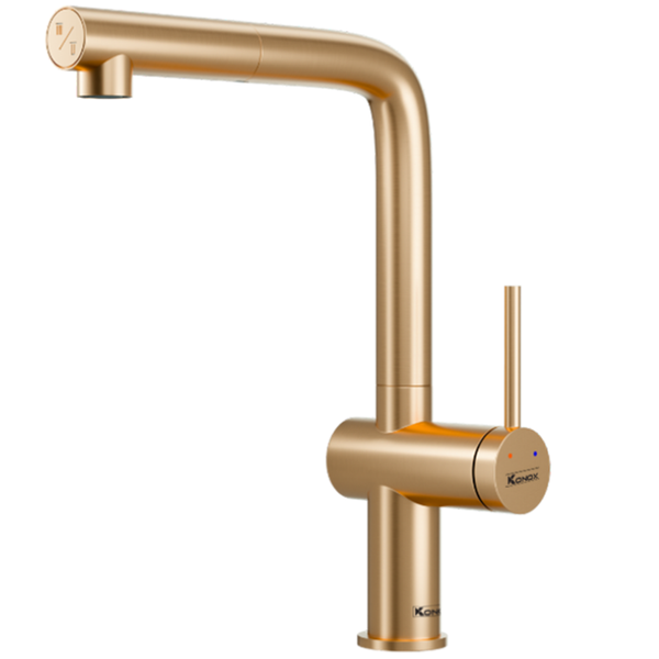 Vòi rửa bát Konox Stream Smart Champagne
