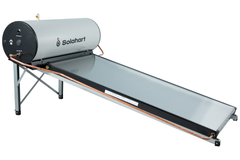 Máy nước nóng năng lượng mặt trời Solahart Sunheat 150L MBVC chịu áp lắp mái bằng - có van an toàn + chân khung